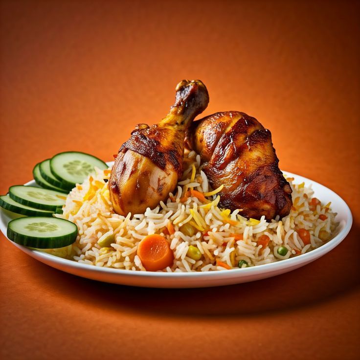 Rice with chicken